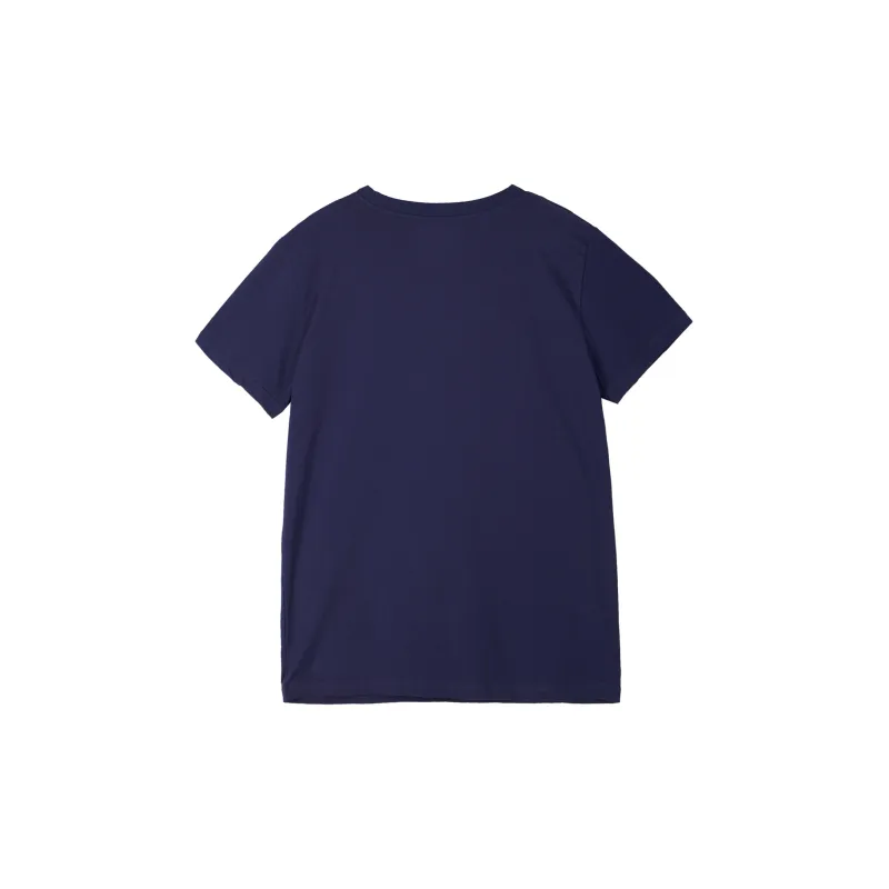 Mitchell & Ness T Shirt Unisex Navy Blue-1
