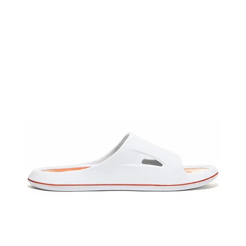 WARRIOR Slide Slippers Men White Orange-3