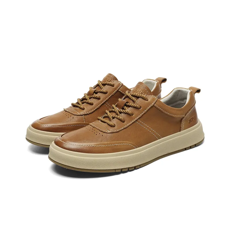 JIEPU Cushioned Wear-Resistant Lightweight Breathable Low-Top Skateboard Shoes Unisex-2