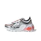 White/Silver/Red