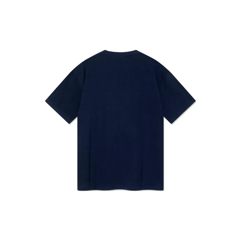 Lee T Shirts Unisex Navy Blue-1