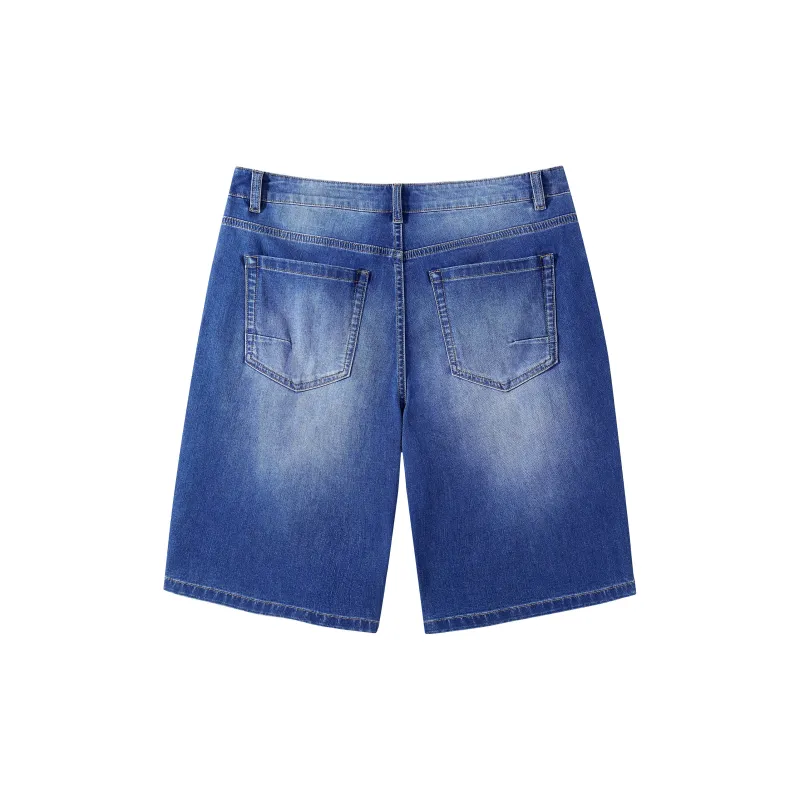 CAMEL Urban Function Series Denim Shorts Men Blue-1