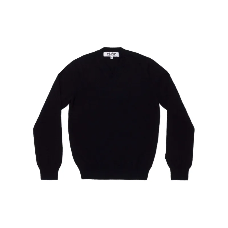 CDG Play Sweater Men's Marine Blue-1
