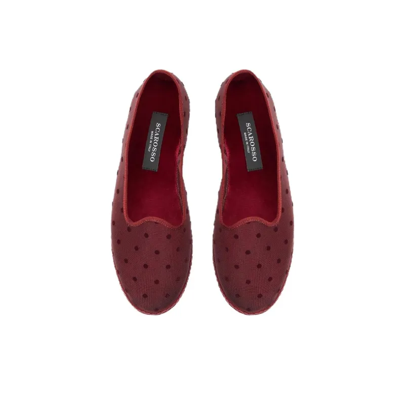 SCAROSSO Valentina Mesh Ballerina Shoes Women's-3