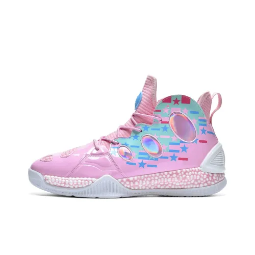 IVERSON Basketball Shoes Unisex High-Top Cherry Blossom Pink