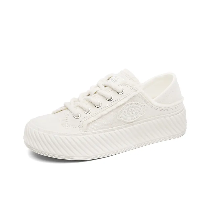 Dickies Slip Resistant, Abrasion Resistant, Breathable Low Top Canvas Shoes Unisex Beige-1