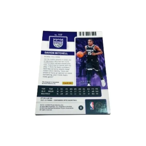 PANINI Davion Mitchell Star Card Collection Pass Sports Cards-11