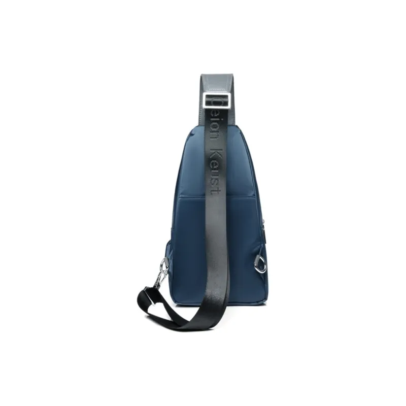 Ceion Keust Oxford One Shoulder Crossbody Bag, Sling Bag Men's Blue/Black-11