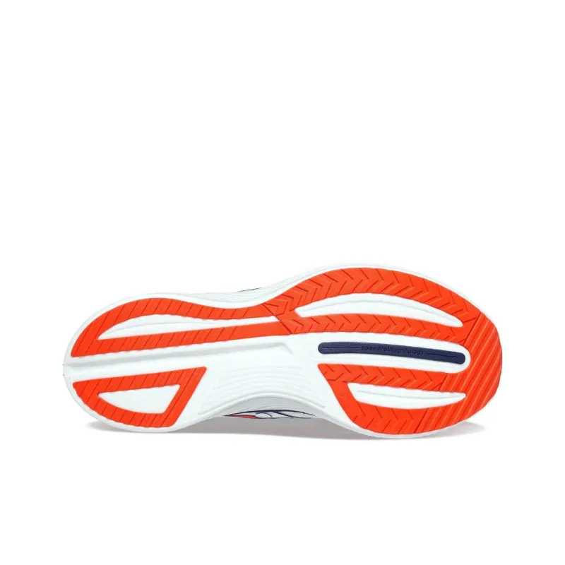 Saucony Endorphin Speed 3 Running Shoes Men Low Top White Blue Orange-4