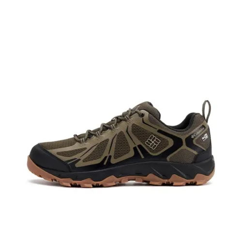 Columbia Hiking / Trekking Shoes Men Low-Top Army Green