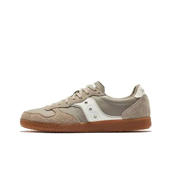 Saucony Bullet Cushioning Coverage Low Top Casual Running Shoes Unisex Gray White
