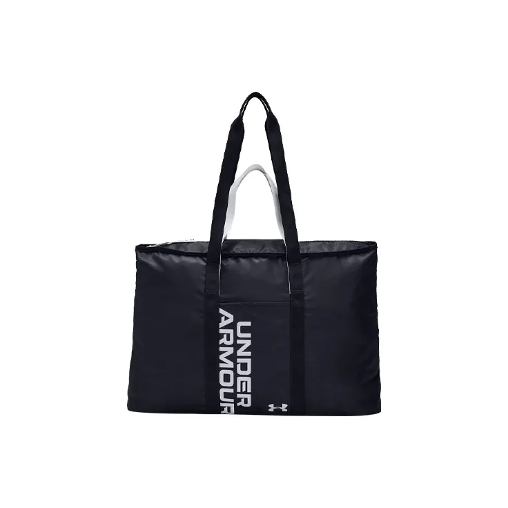 Under Armour Nylon Fabric Tote Bag Shopping Bag Handbag Regular Women's Black-0