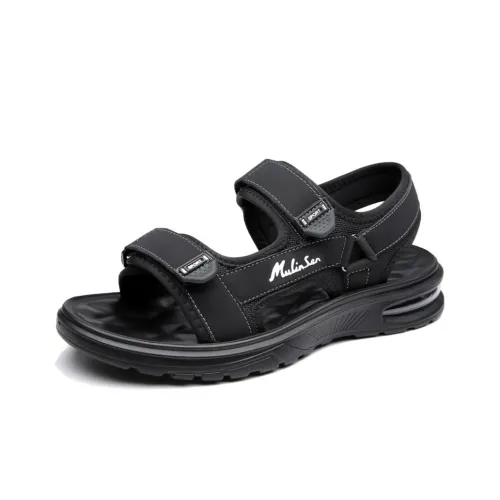 Mulinsen Beach Sandals Men Black