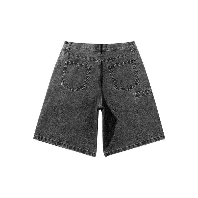 ALL IN Denim Shorts Unisex-1