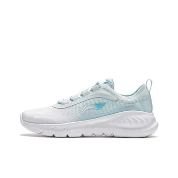 LiNing Low Top Running Shoes Women's White Blue