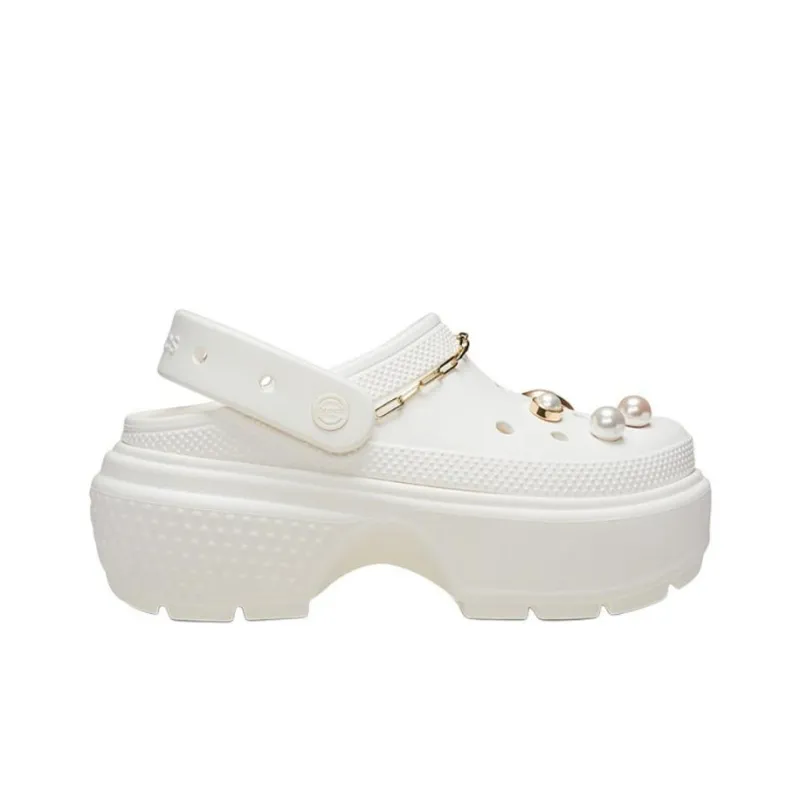 Crocs Clogs 5.5cm Women's White-1