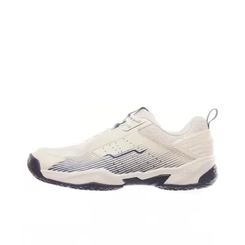 DECATHLON Cushioning Wear Resistant Low Top Badminton Shoes Men's Blue White