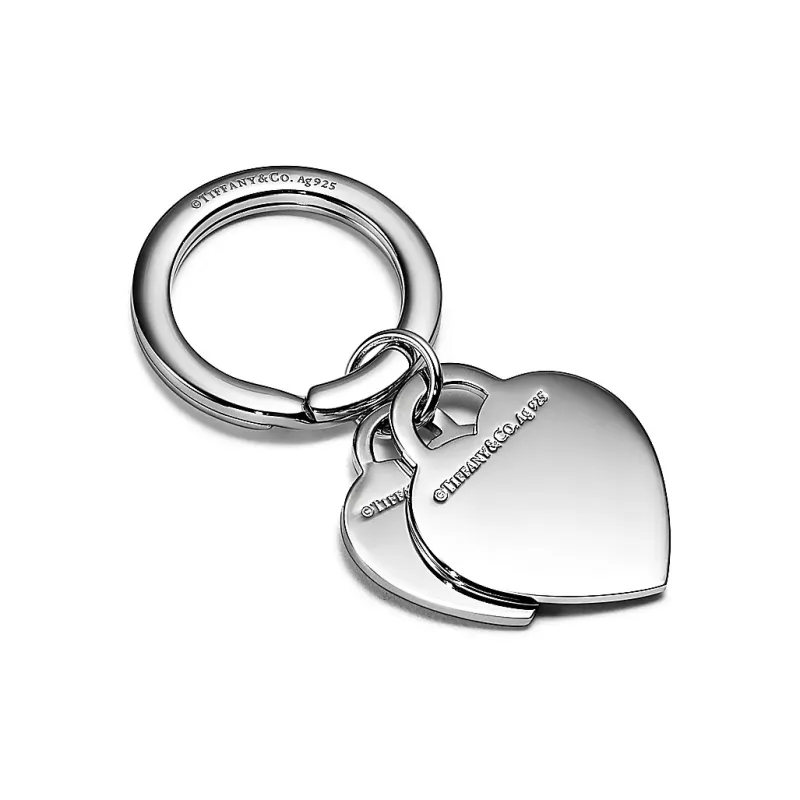 TIFFANY & CO. Keychains Unisex Silver-1