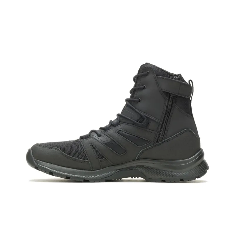 BATES Cushioning Anti-Slip And Wear-Resistant High-Top Outdoor Shoes Men's Black-0