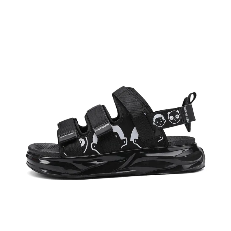 PNKE Beach Sandals Men White, Red, Black, White-7