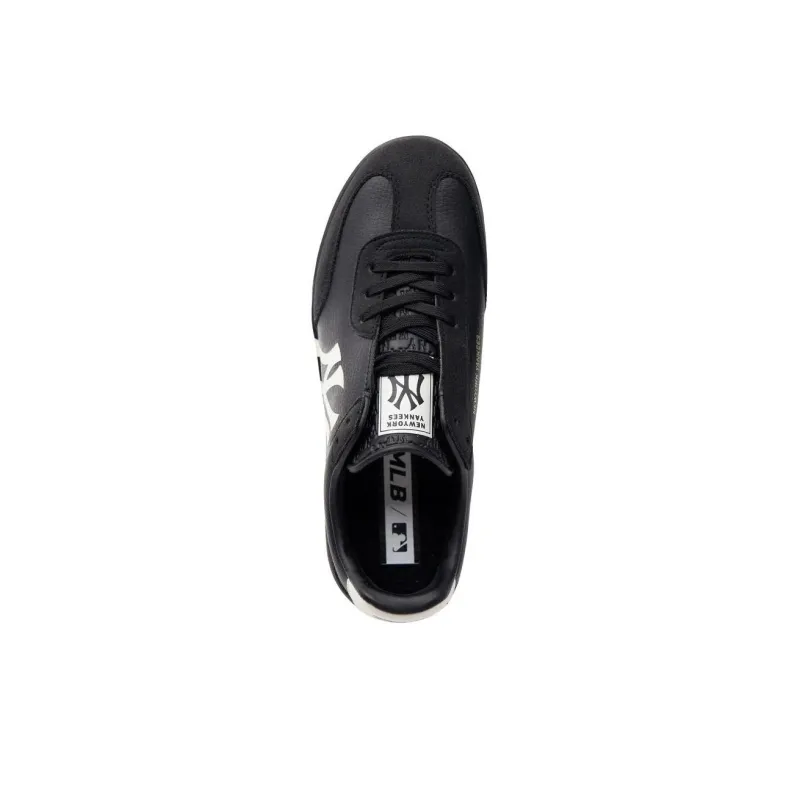 MLB Squeeze German Army Trainers Cushioning, Wear Resistant Low Top Skateboard Shoes Unisex Black-3