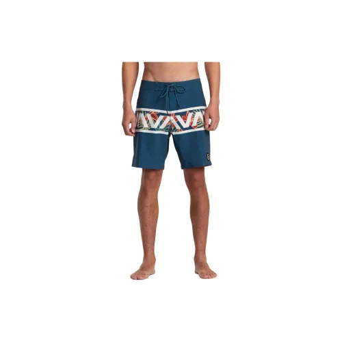 RVCA Beach Shorts Men Duck Blue