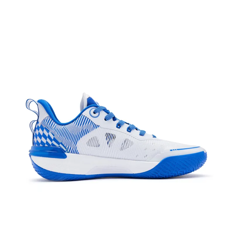 QIAODAN FE2.0 Kentucky Low Top Q KUNGFU TURBO Basketball Shoes Men's Blue White-1