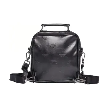 Adidas Originals Polyurethane Square Small Backpack Mini Unisex Pure Black