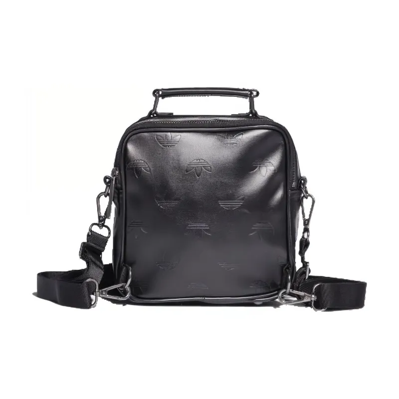 Adidas Originals Polyurethane Square Small Backpack Mini Unisex Pure Black-0