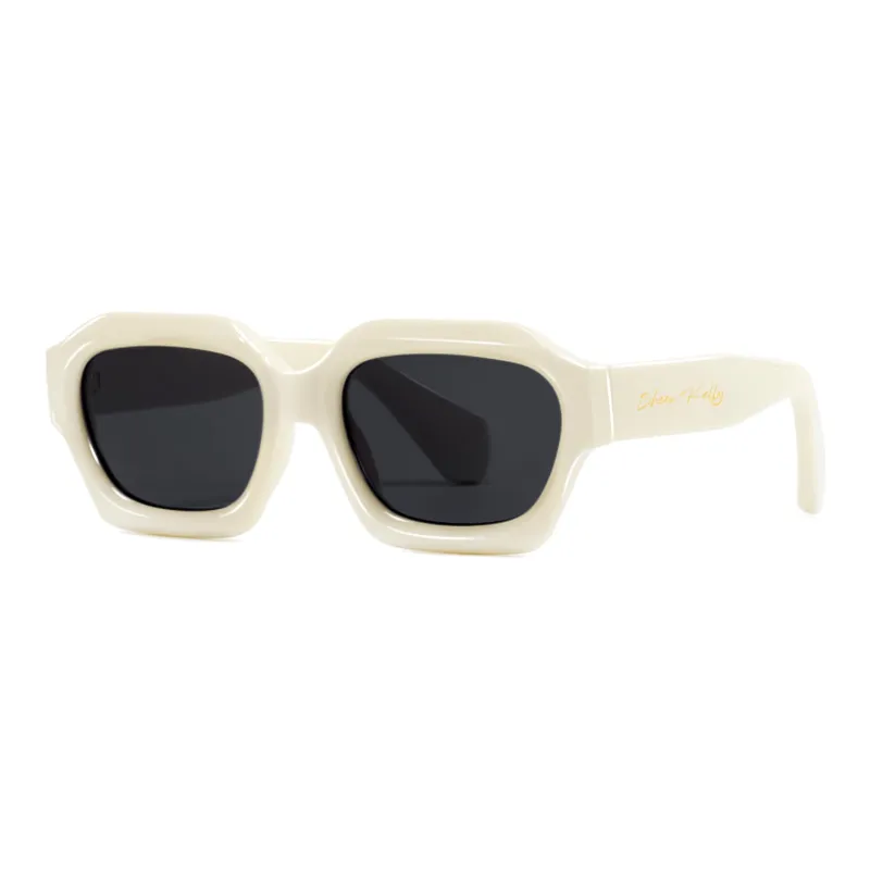 SHEEN KELLY Square Sunglasses Unisex-3