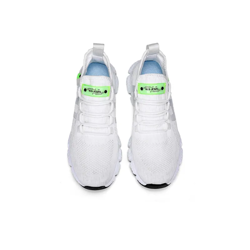 HLA JEANS Cushioning Abrasion Resistant Breathable Low Top Running Shoes Unisex-9