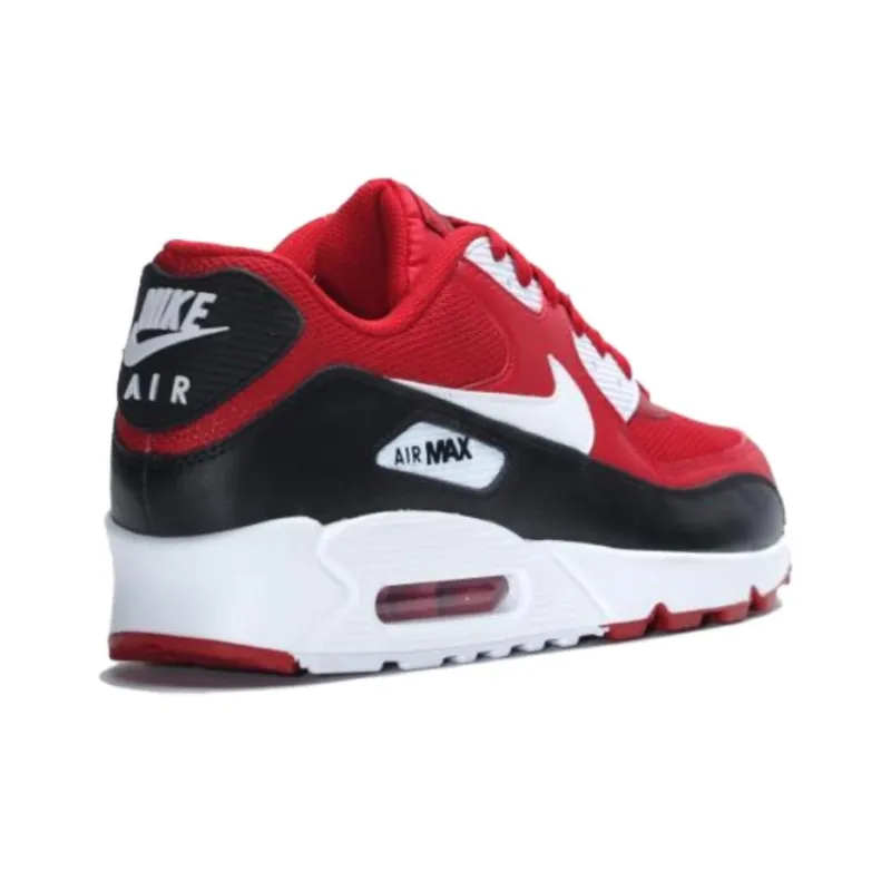 Nike Air Max 90 Essential Gym Red White Black White-3