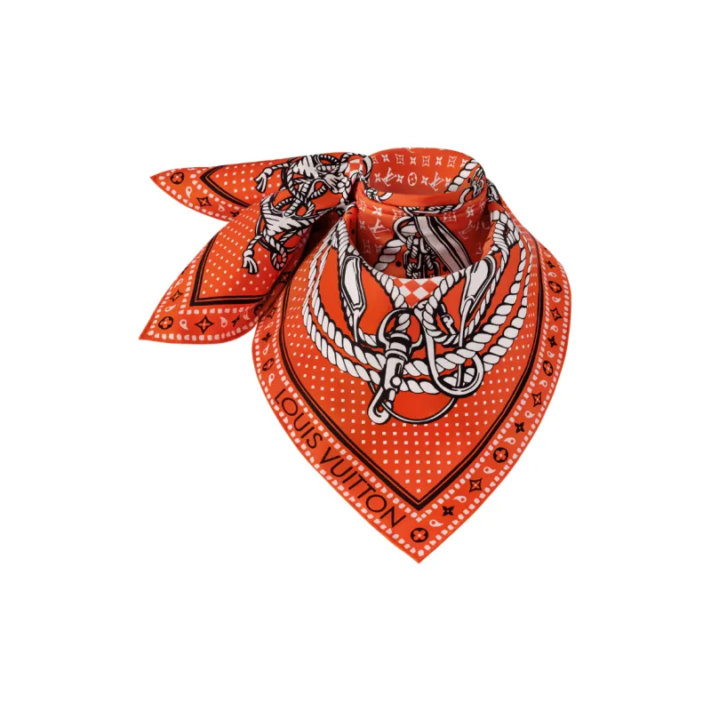 LOUIS VUITTON M79802 Sailor Bandana Square 70-1