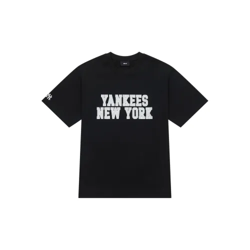 MLB College Style Series T-Shirts Unisex Black