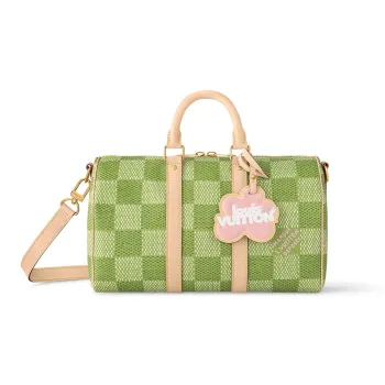 LOUIS VUITTON By Tyler The Creator Keepall Bandouliere 35 Green Damier Golf
