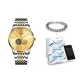 Year of The Dragon Limited Edition-Golden Face[Trendy Box+Cuban Bracelet]