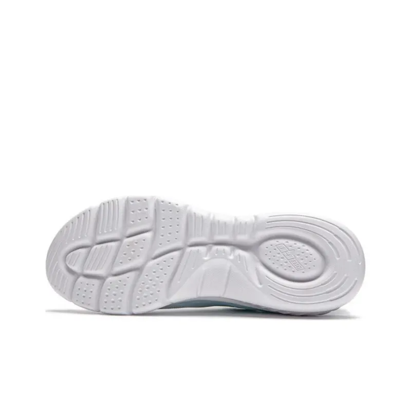 LiNing Low Top Running Shoes Women's White Blue-4