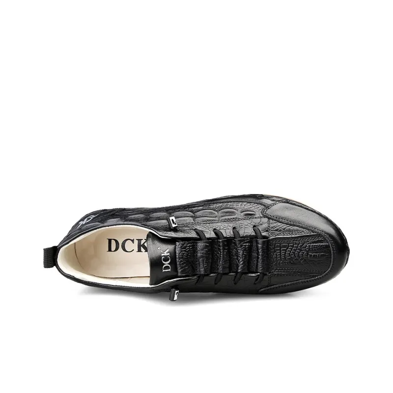 DCK Men's Casual Shoes Men Low Top Black-2