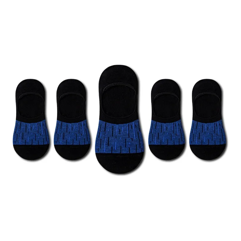 Taste The Color No Show Socks Unisex 5 Pack-12