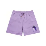 Purple Eggplant Cute Devil Shorts