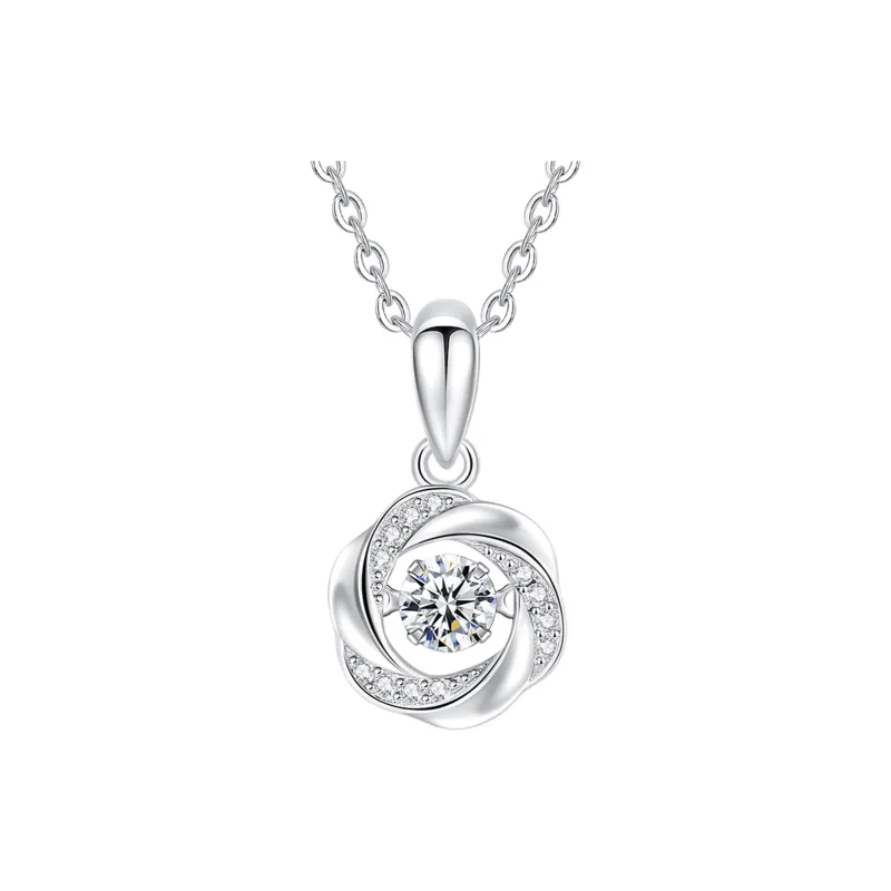 LIANDUO S925 Silver Necklaces Women's Good Luck-0