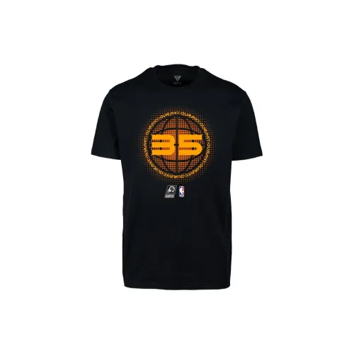 NBA Golden State Warriors T-Shirts Men Black