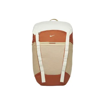 Nike Polyester Nylon Blend Backpack Unisex Bright Day Colorful Hemp With Misty Green