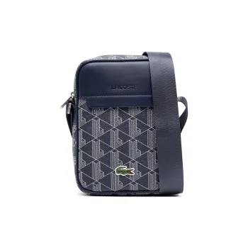 LACOSTE The Blend Logo patch Messenger Bag