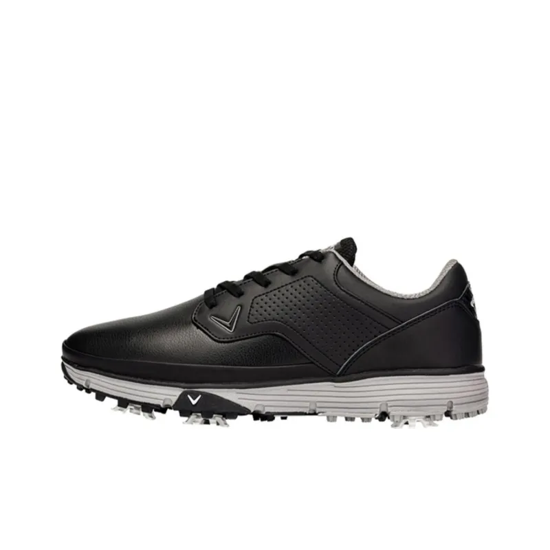 Callaway Cushioning, Wear Resistant Low Top Golf Shoes Men's Black-0