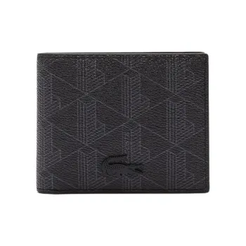 LACOSTE Monogram Castlerock Bi fold Wallet