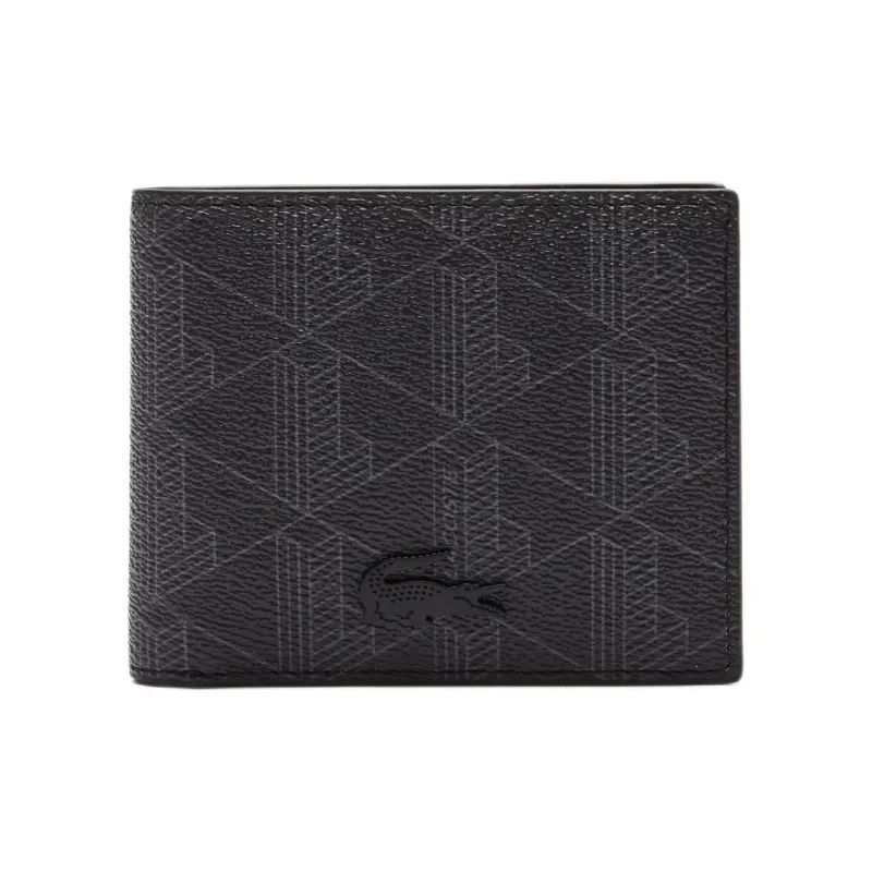 LACOSTE Monogram Castlerock Bi fold Wallet-0