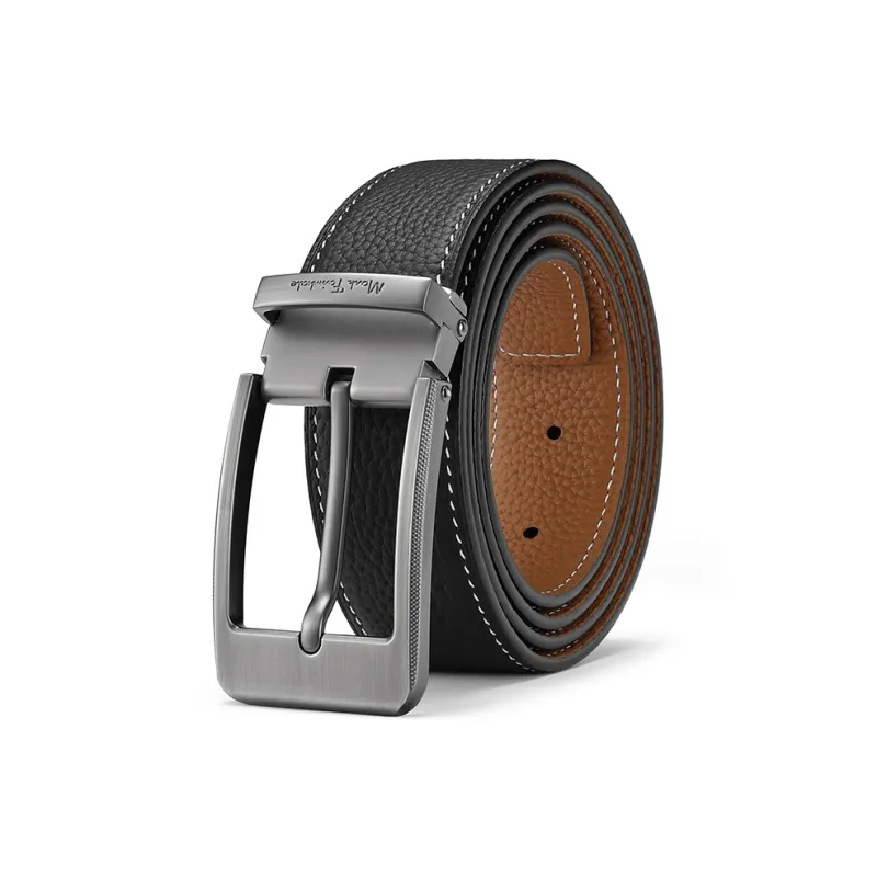 FAIRWHALE Cow Leather Belts Men's Width 3.4CM-6