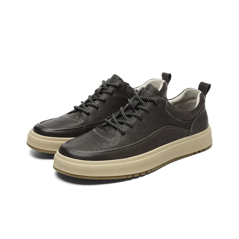 JIEPU Durable Breathable Low-Top Skateboard Shoes Unisex-2