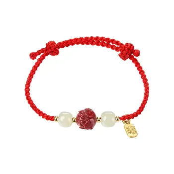 Misongma Woven Rope White Jade Unisex